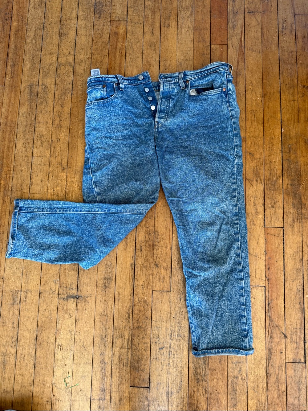 Women’s Levi’s Wedgie Straight Denim Jeans Wasit Size 32